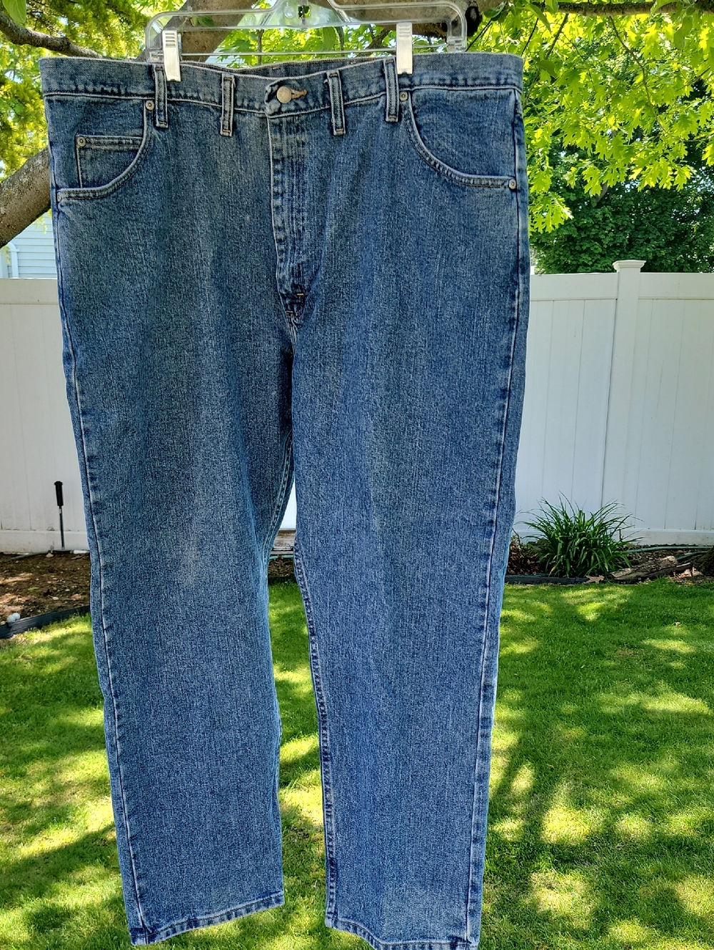 Wrangler Mens Relax Fit Jeans 44x29.5